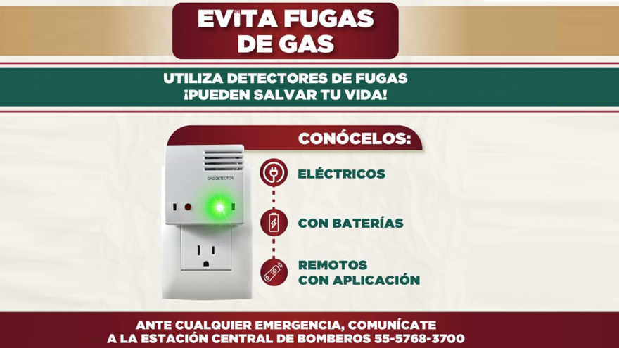 Evita Fugas de Gas